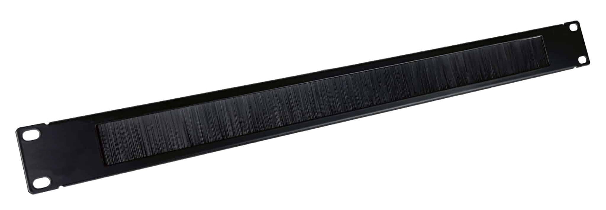 Panel guiacables horizontal 19" c|cepillo 1U"