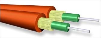 Cable Fibra ÓPTICA bifibra multimodo 50|125 interior