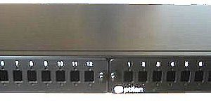 Panel FIBRA OPTICA Optilan® 24 SC SIMPLEX|24 LC DUPLEX 19" 1U s|pasamuros"
