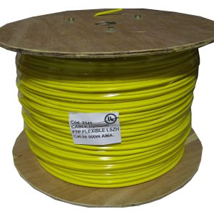 Cable Optilan® FTP flexible Cat.5e LSZH bobina de 500 amarillo