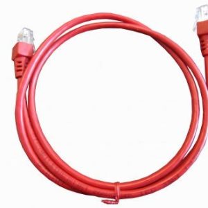 Latiguillo Optilan® UTP Cat.5e LSZH 1M rojo