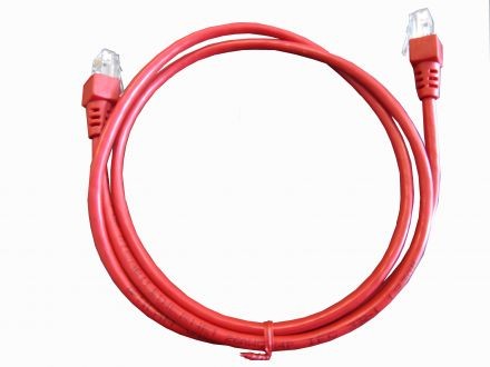 Latiguillo Optilan® UTP Cat.5e LSZH 1M rojo