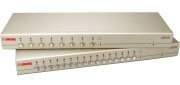 Conmutador KVM Rack 19" 8 PCs Teclado | Monitor | Raton PS|2 y USB"