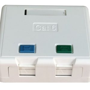 Roseta Optilan® 2 UTP RJ45 Cat.6 c|persiana
