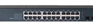 SWITCH 19" 24PORTS 10|100|1000Mbps+2 SLOT libre F|O