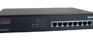 Switch sobremesa Gestionable 8ports PoE 802.3af&at 10|100|1000Mbps