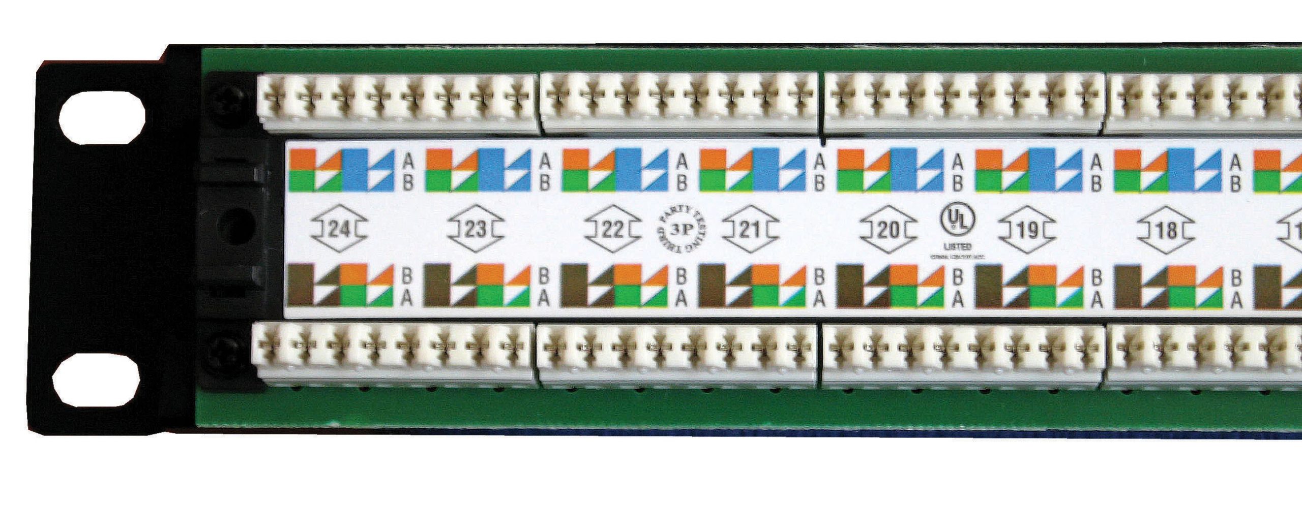 PANEL OPTILAN® UTP 24 PORTS RJ45 CAT.6 1U - Imagen 2