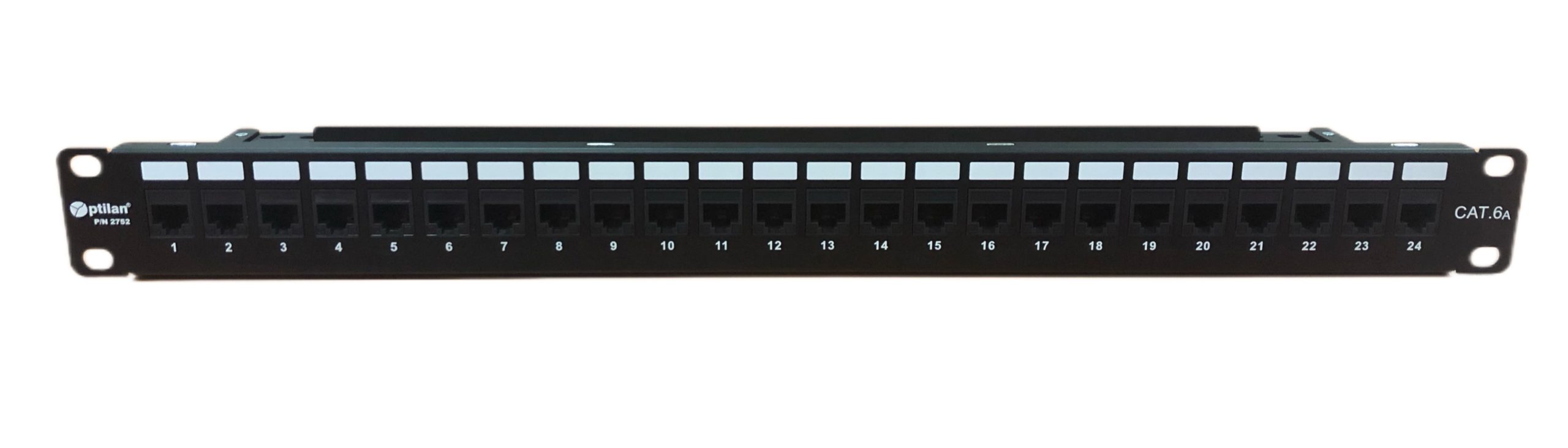 PANEL Optilan® UTP 24 PORTS RJ45 CAT6a 1U