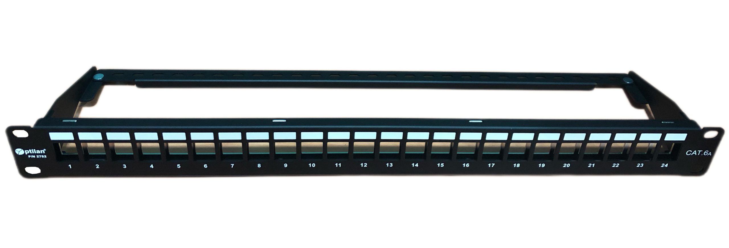 PANEL Optilan® UTP 24 PORTS RJ45 CAT6a 1U - Imagen 2
