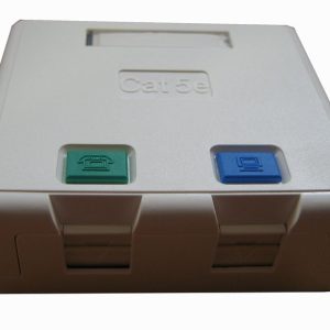Roseta Optilan® 2 UTP RJ45 Cat.5e c|persiana