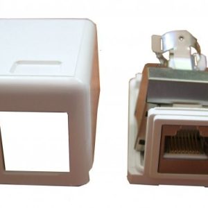 Roseta Optilan® 2 conectores FTP RJ49 Cat.5e