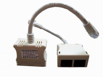 Doblador de puntos Optilan® RJ45 Voz+Datos