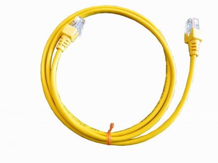 Latiguillo Optilan® UTP Cat.5e LSZH 1M amarillo