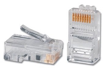 Conector macho Optilan® RJ45 cable flexible Cat.6