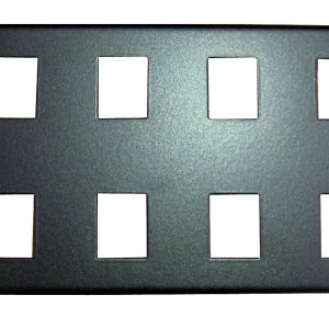 Panel vacío 16 ports Optilan 2U para rack 12"
